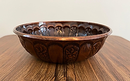 Bakır Renkli Metal Hamam Tası