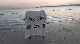 Göz Baskılı  Müslin  Plaj Peştemali