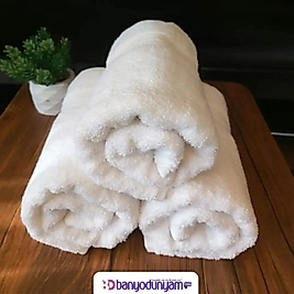 Beyaz El ve Yüz Havlusu 50x90 Cm