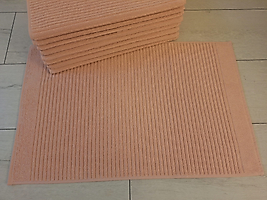 %100 Pamuklu Havlu Paspas Pudra 50x80 cm